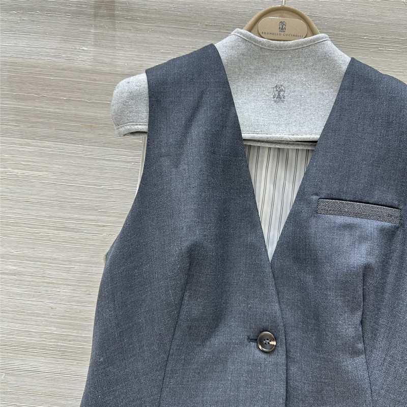 BC colorblock design vest replica d&g clothing