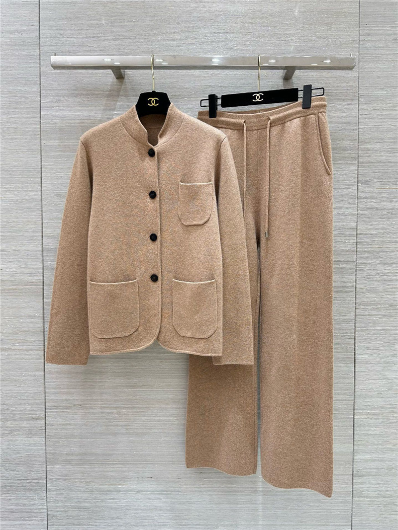L0r0 P1ana cashmere suit replica d&g clothing