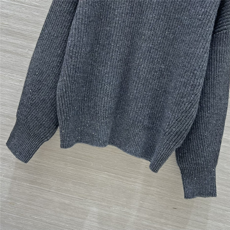 BC sequined cashmere crew neck sweater replicas clothes
