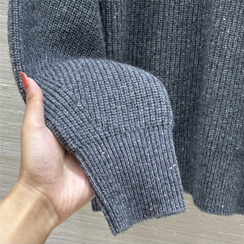 BC sequined cashmere crew neck sweater replicas clothes