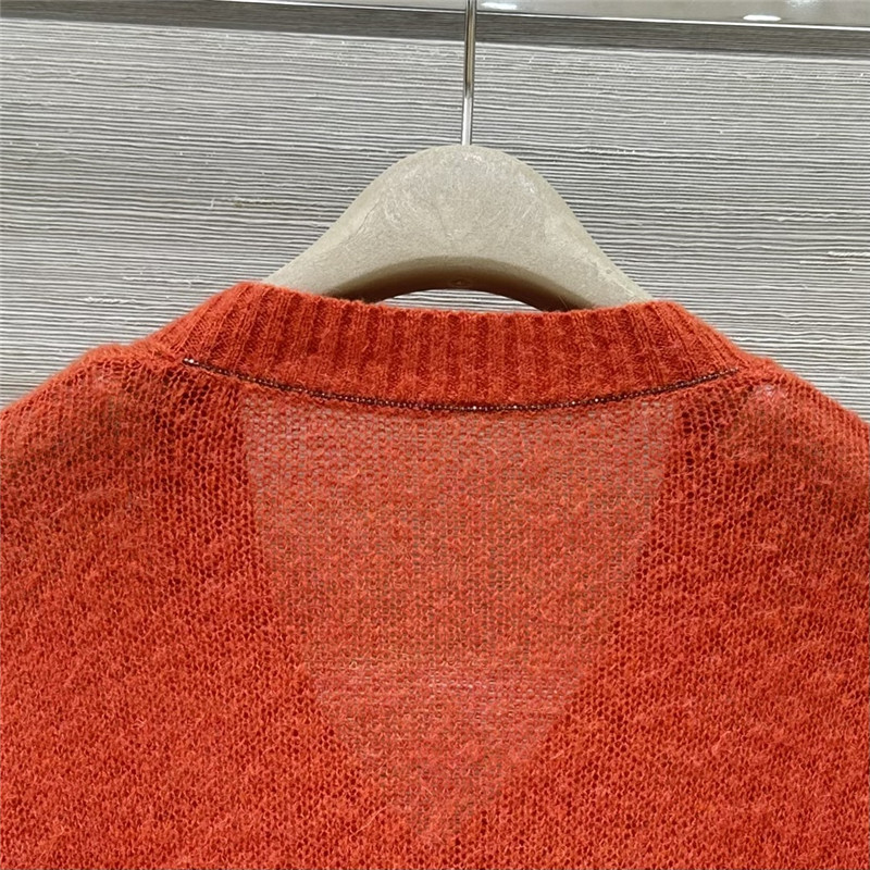 BC Mohair V-neck top replicas clothes