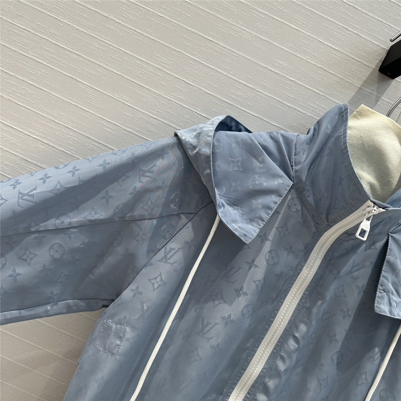 l0vis Vvtt0n lv hooded trench dress replicas clothes