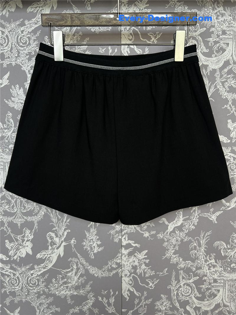 M1um1u high waist wide leg shorts replica d&g clothing