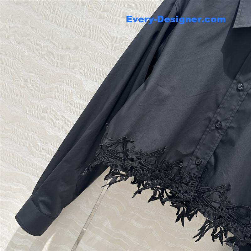 M1um1u temperament lace shirt replica clothing sites