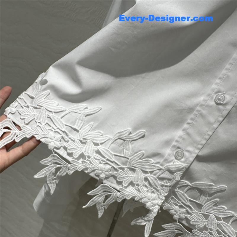 M1um1u temperament lace shirt replica clothing sites