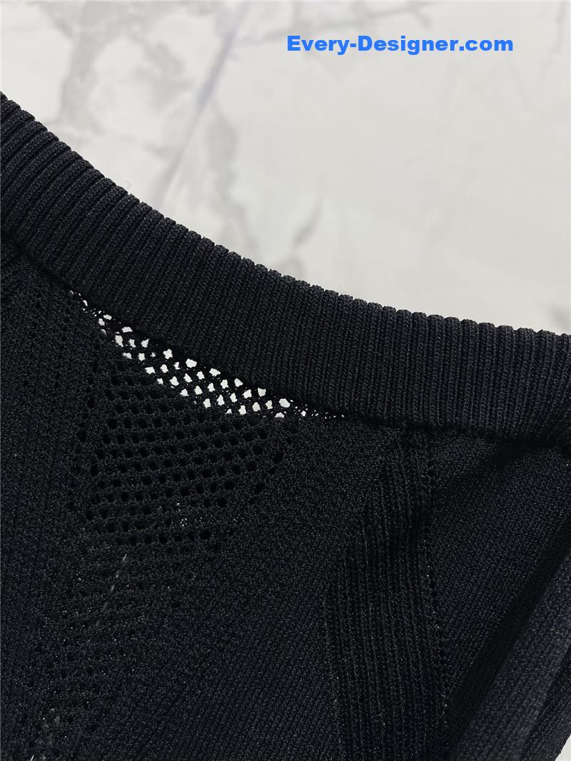 Ch**el hollow knit vest cheap replica designer clothes