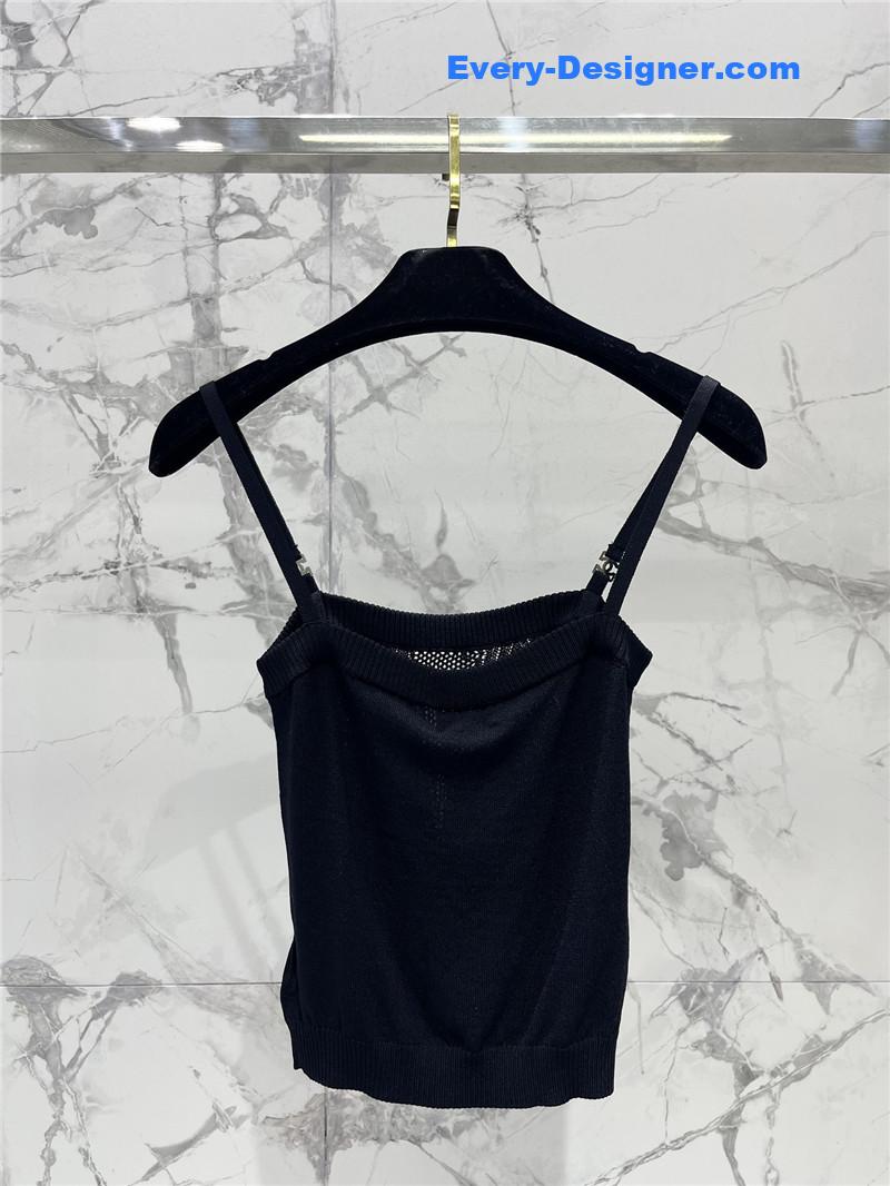 Ch**el hollow knit vest cheap replica designer clothes