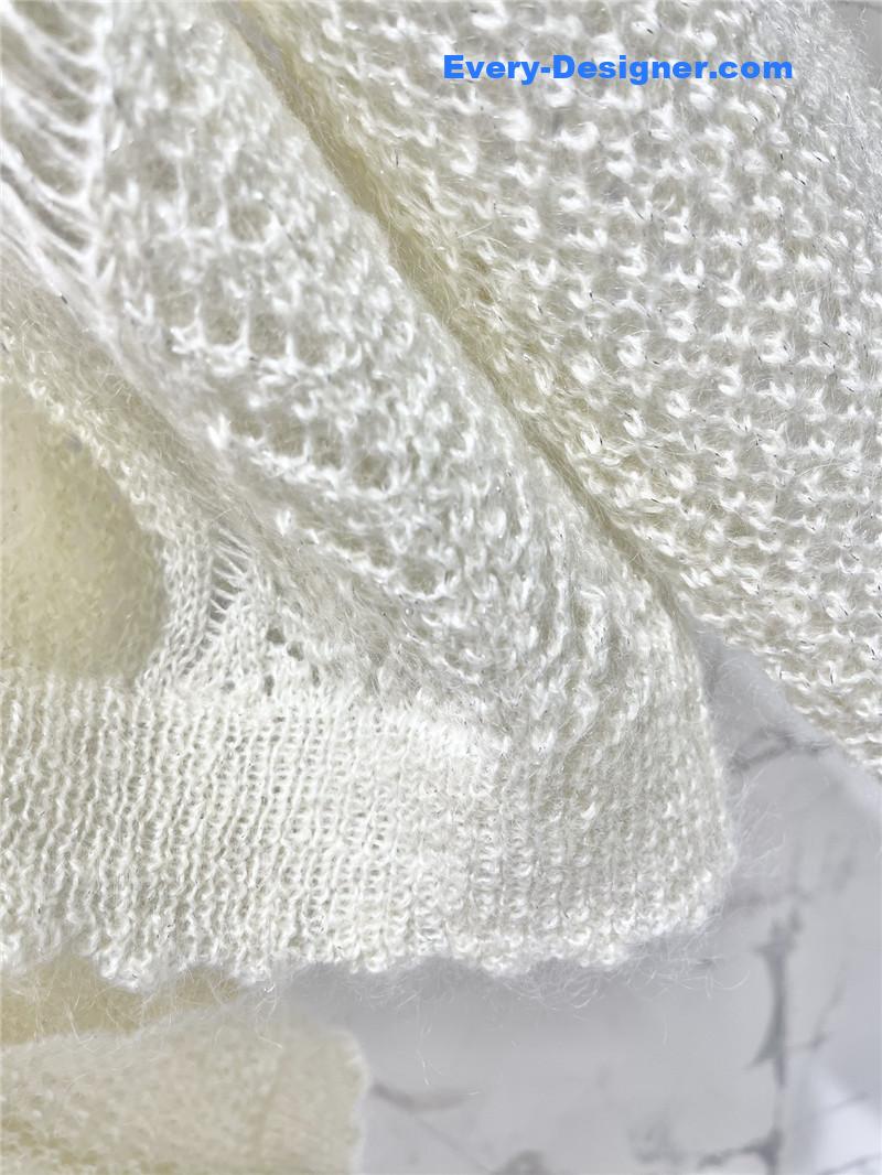 Y51 hollow mohair knit replica d&g clothing