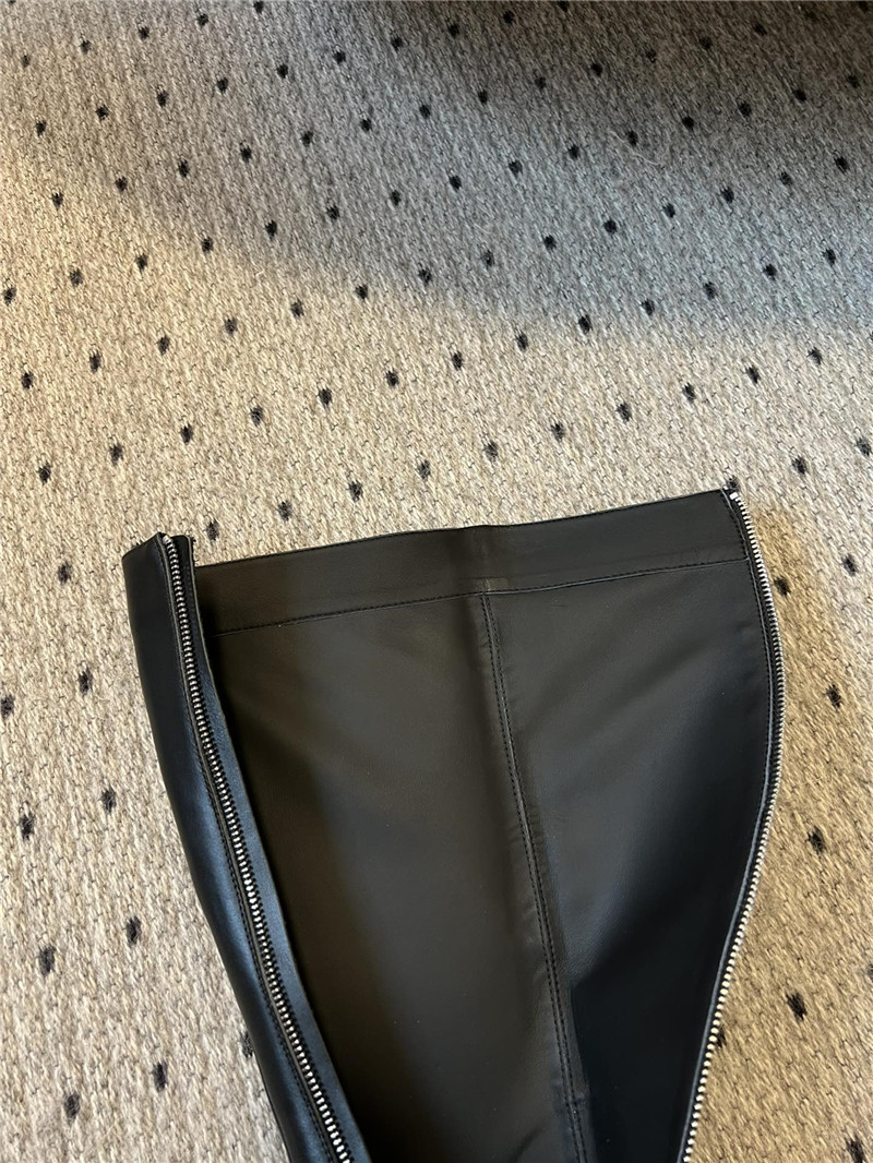 Ba1en*iaga witch keen high boots in black