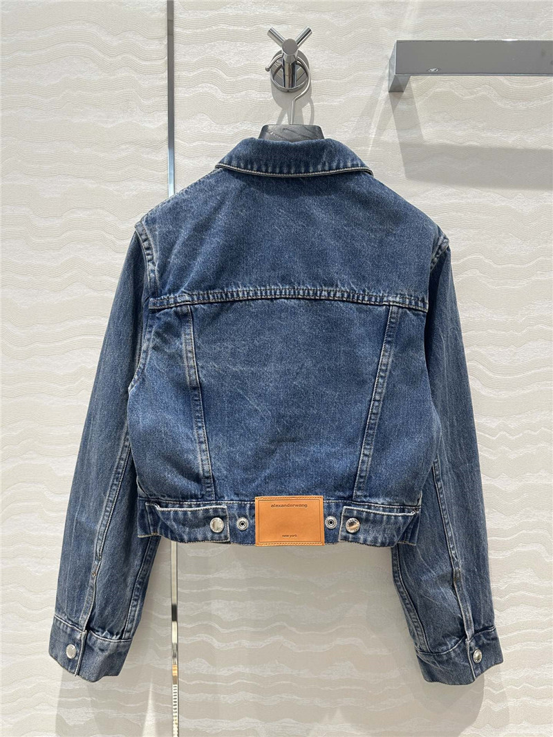 A1exa*der wang denim jackets replicas clothes