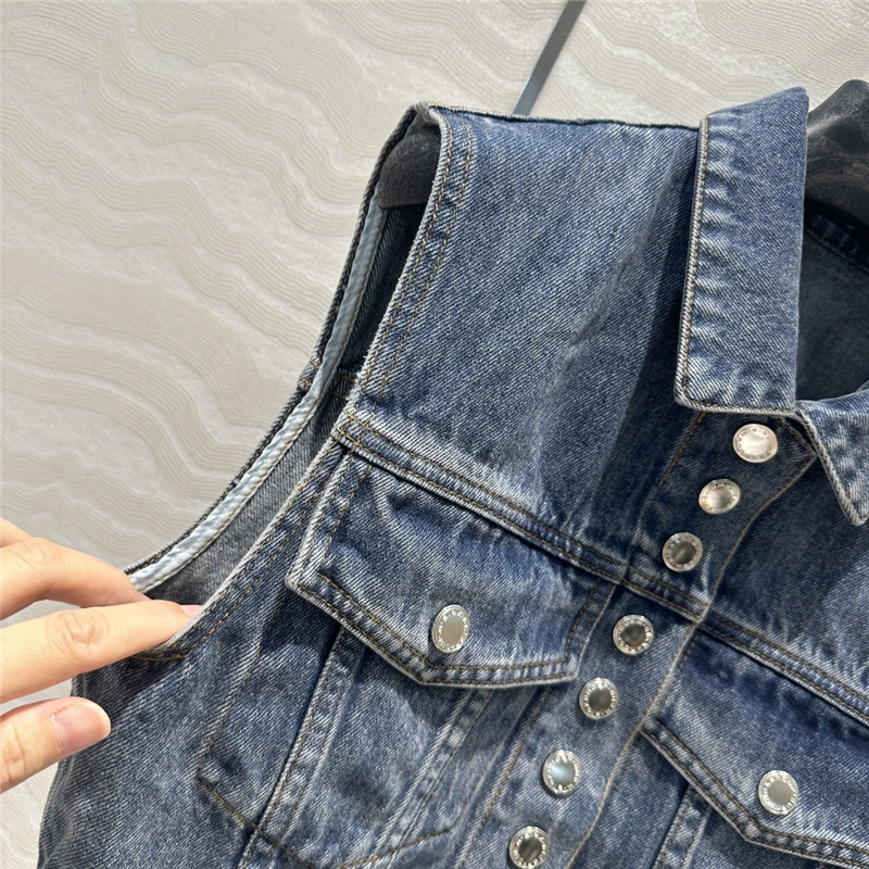 A1exa*der wang denim vest jacket replica clothes