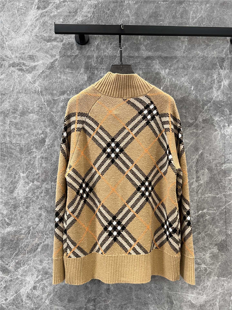 Bv*b*rry zip-up wool knit cardigan replica designer clothes