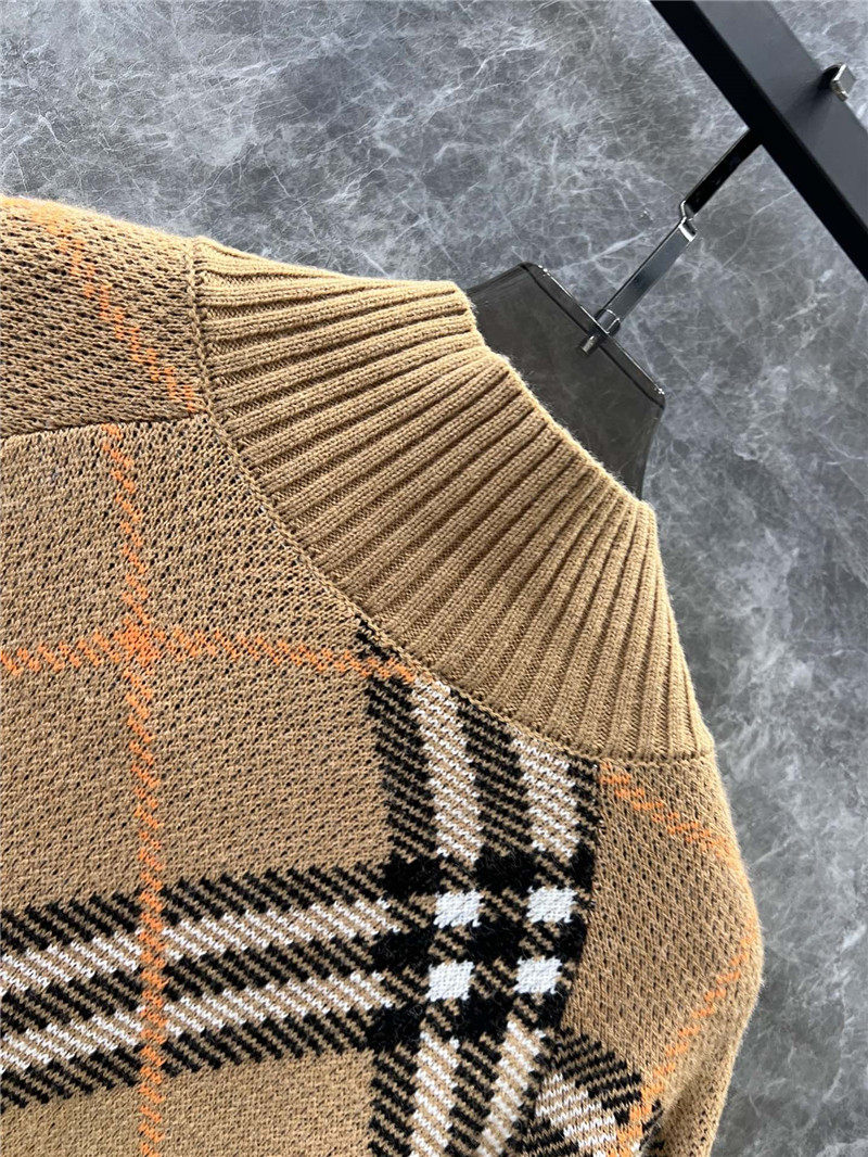 Bv*b*rry zip-up wool knit cardigan replica designer clothes