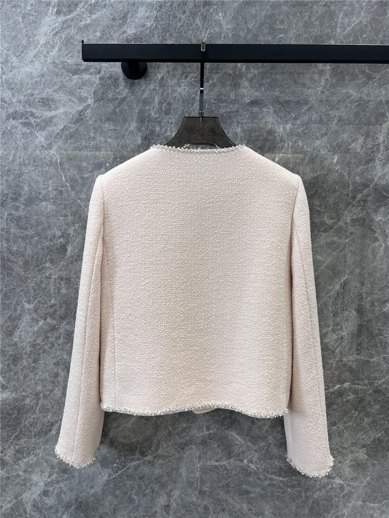 Ce1i*e round collar buttoned small coat replica clothing sites