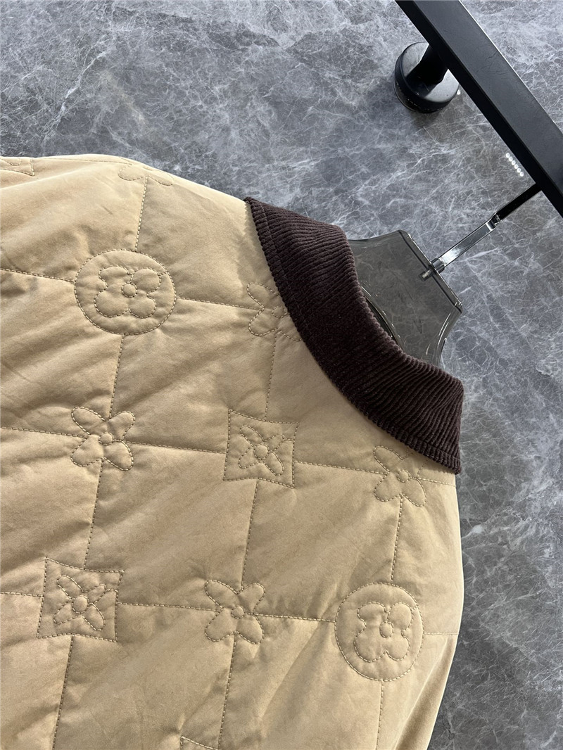 l0vis Vvtt0n lv old flower quilted cotton jacket replicas clothes