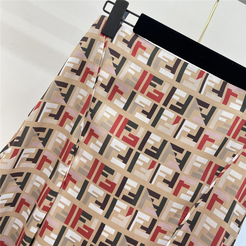 F**di ff monogram skirt cheap replica designer clothes