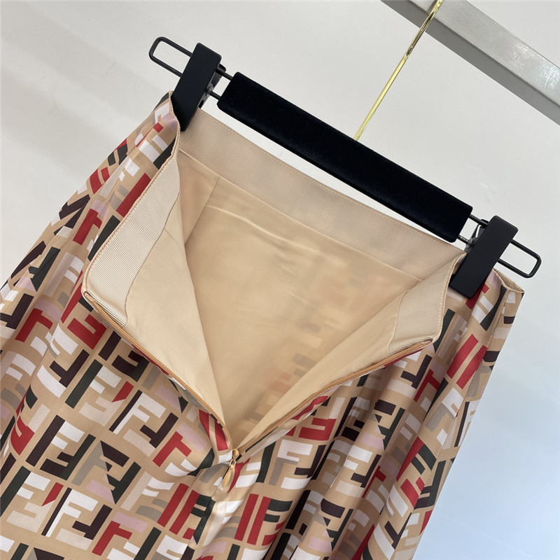 F**di ff monogram skirt cheap replica designer clothes