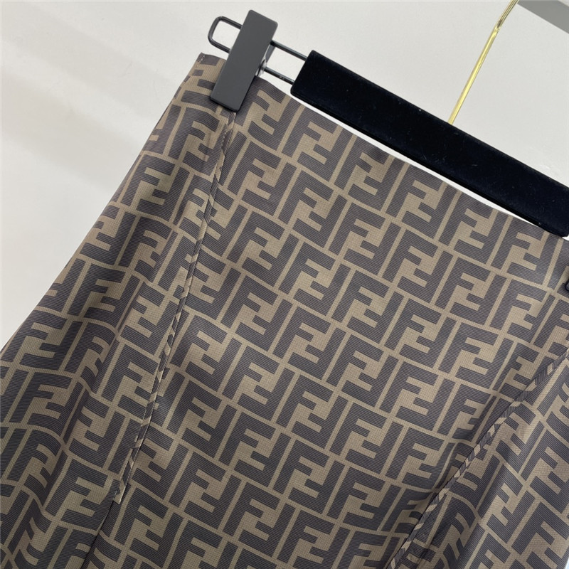 F**di ff monogram skirt cheap replica designer clothes