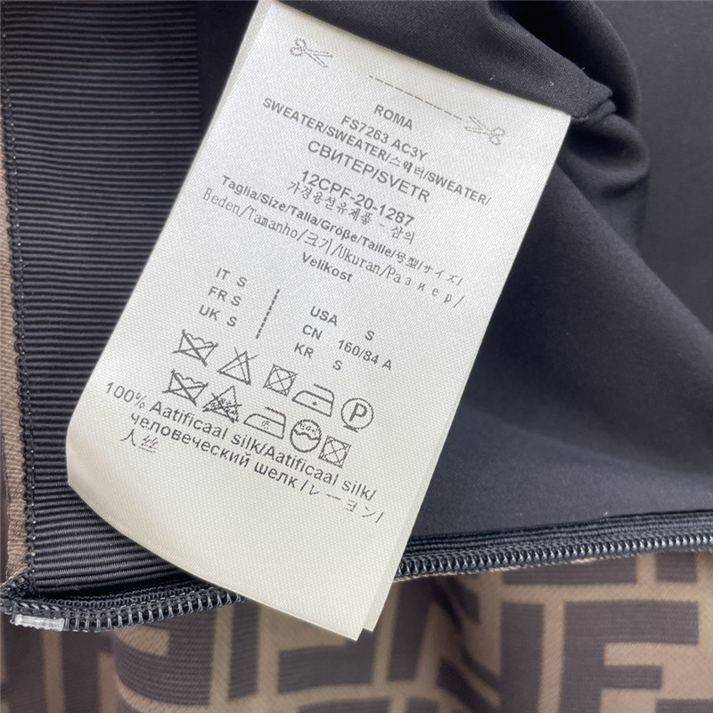 F**di ff monogram skirt cheap replica designer clothes