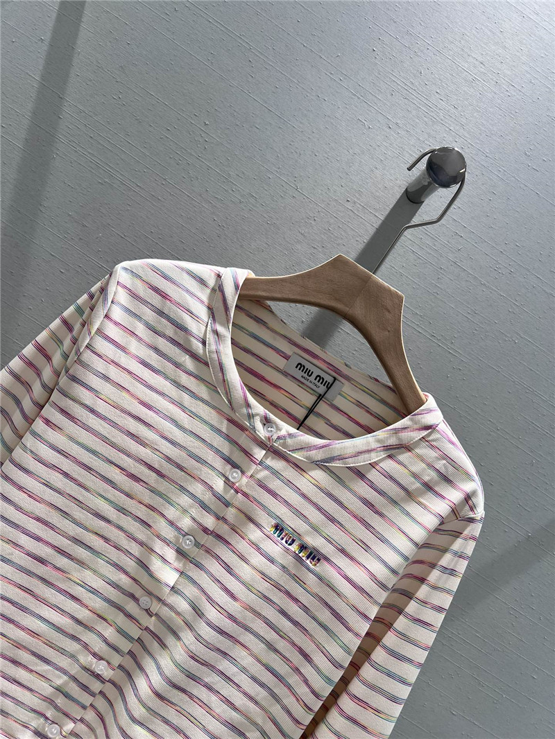 M1um1u single-breasted small coat replicas clothes