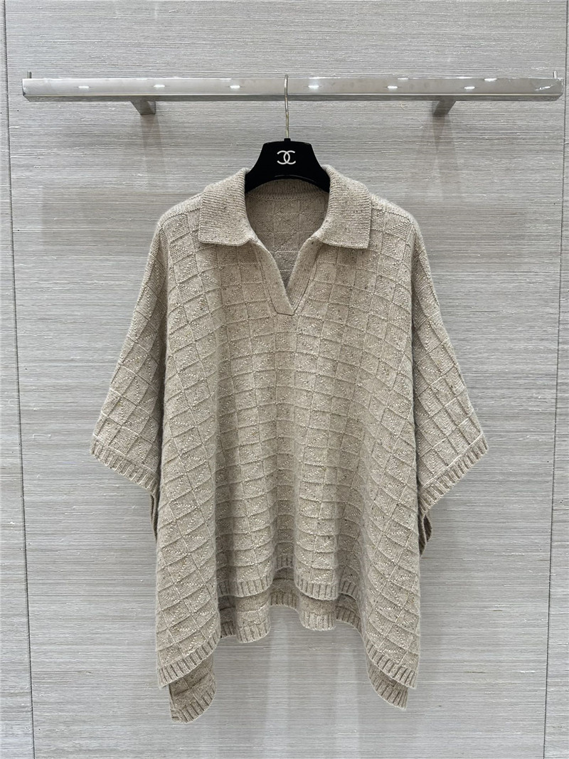 b0tt*ga Ven*ta polo collar cashmere cape replica clothes
