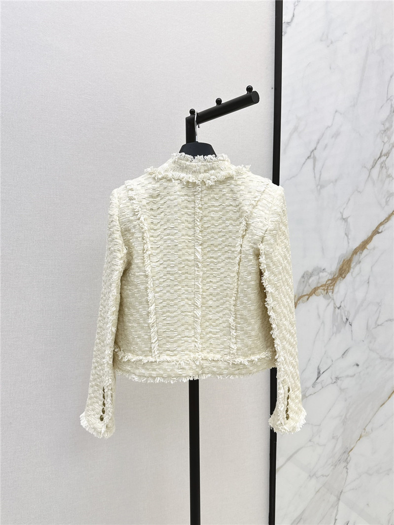 Balmain woven tweed coat replica clothes