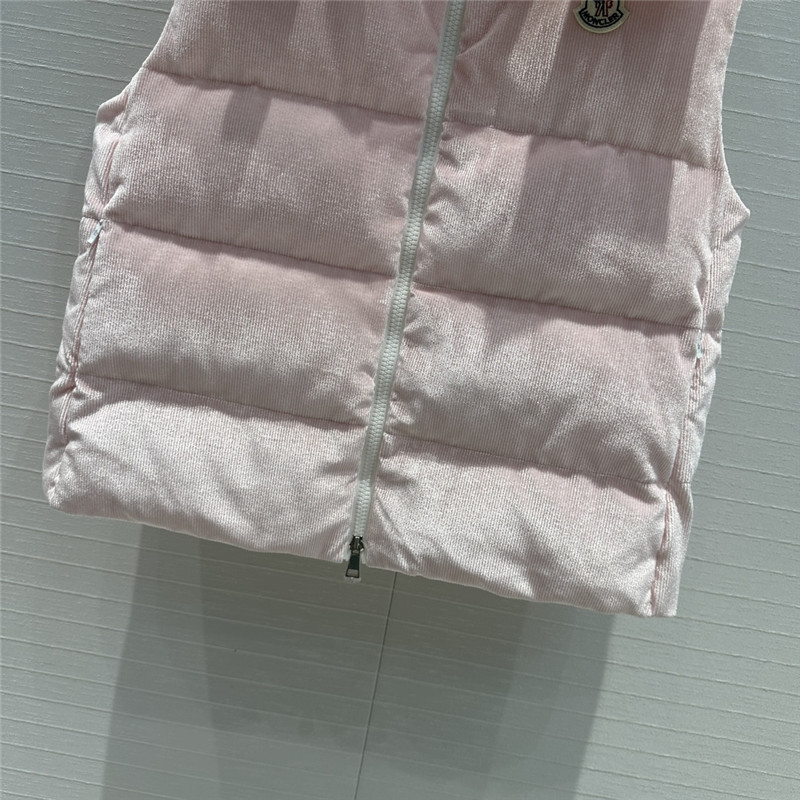 Moncler corduroy vest down jacket replicas clothes