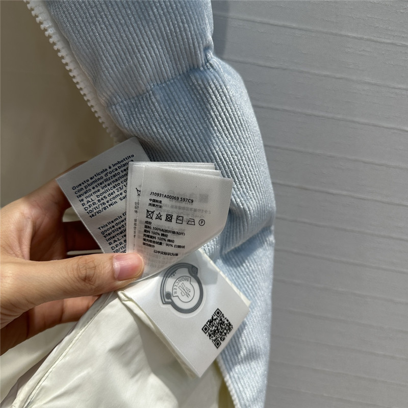 Moncler corduroy vest down jacket replicas clothes