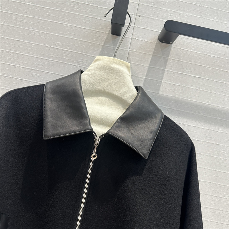 H**me5 cashmere and leather jacket replica clothing sites