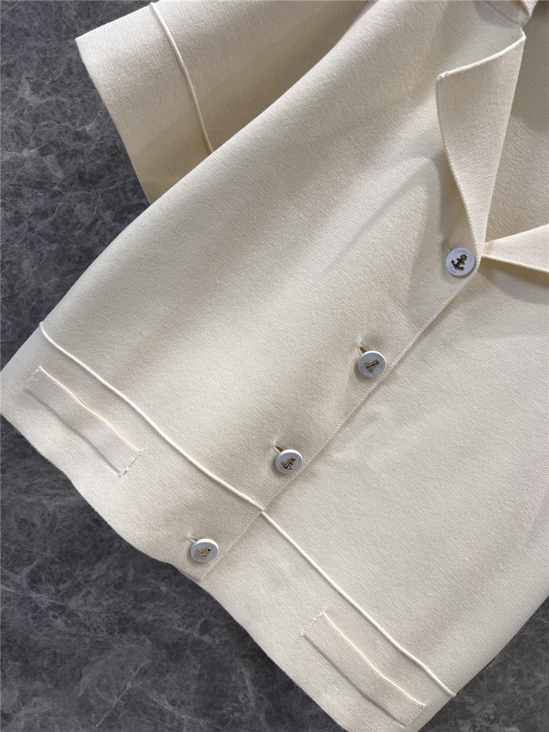 D10r navy style lapel small jacket replica d&g clothing