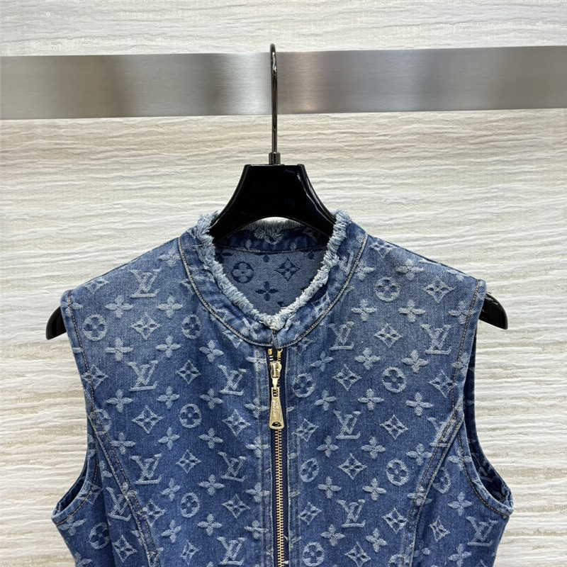 l0vis Vvtt0n lv jacquard vest dress replica designer clothes