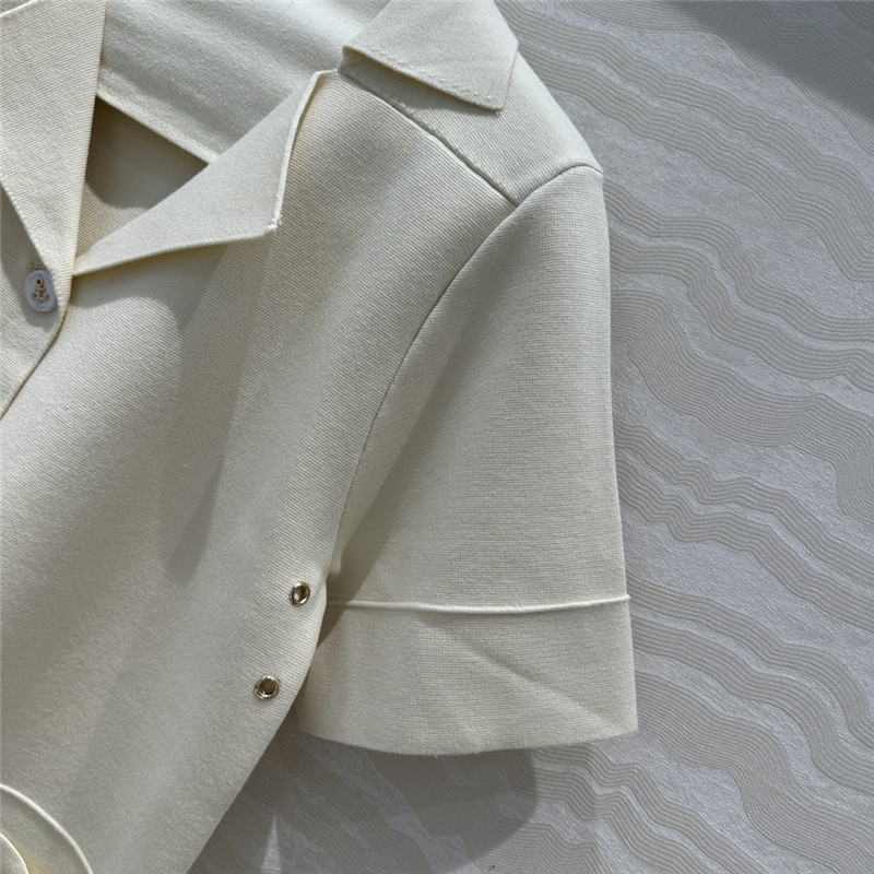 D10r navy style lapel small jacket replica d&g clothing