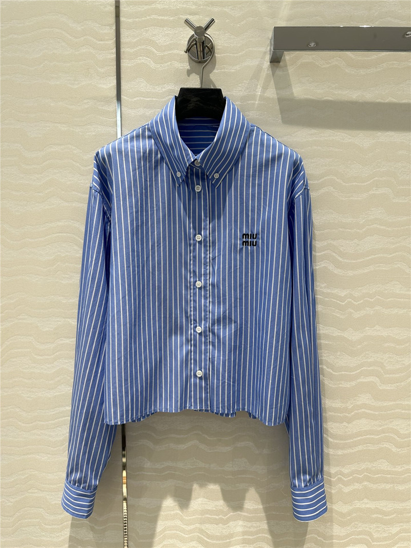 M1um1u girls shirt set replica clothing sites