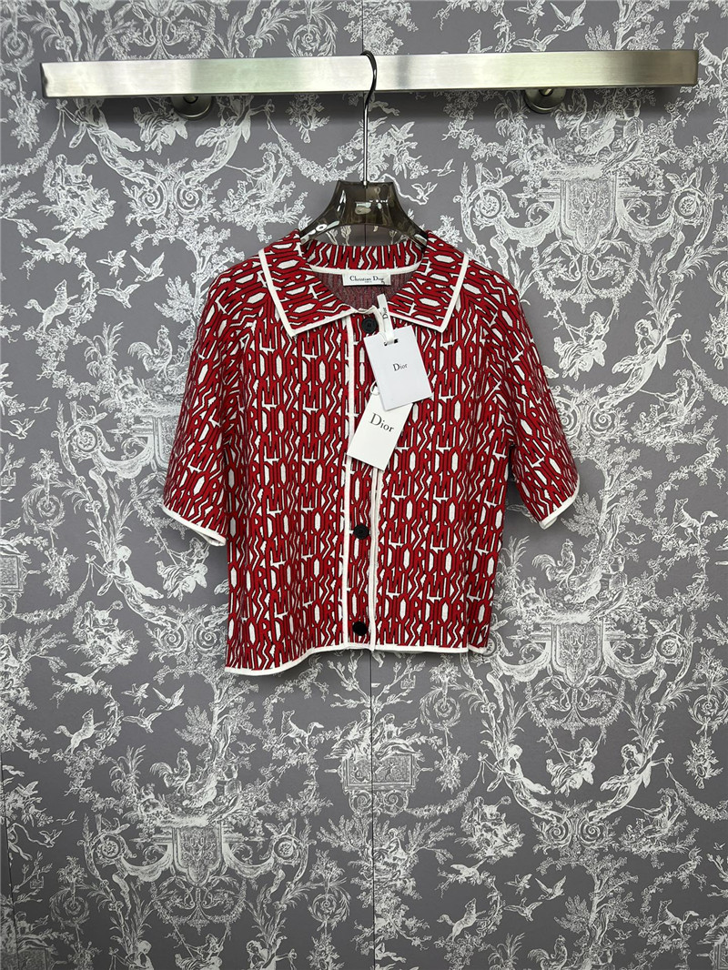 D10r knitted lapel cardigan replica d&g clothing