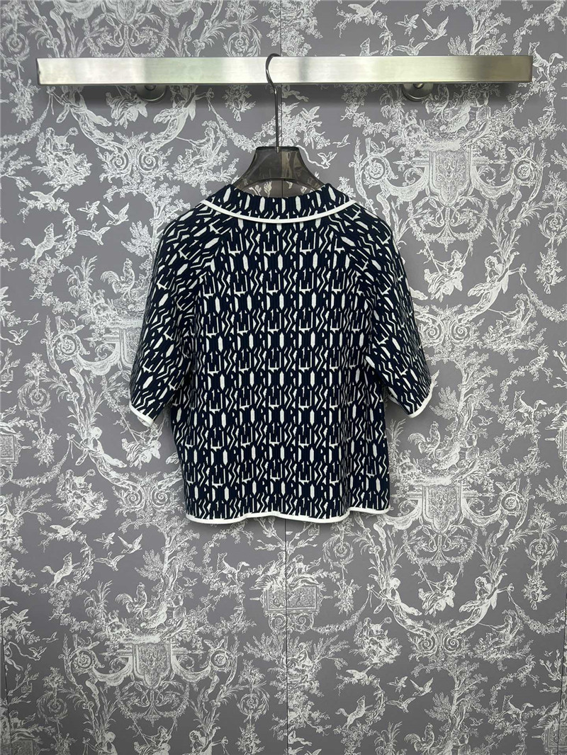 D10r knitted lapel cardigan replica d&g clothing