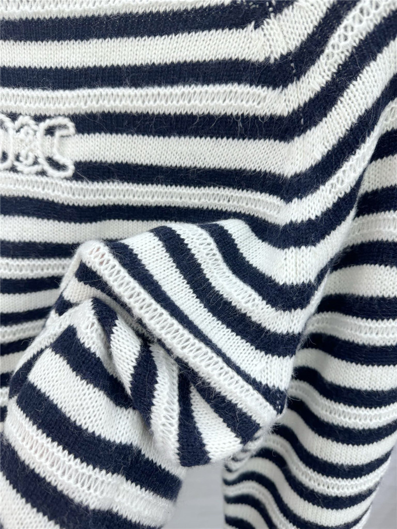Ce1i*e striped mohair knitted sweater replica clothes