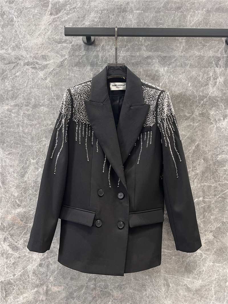 y51 crystal D1am0nd suit jacket replica clothing sites