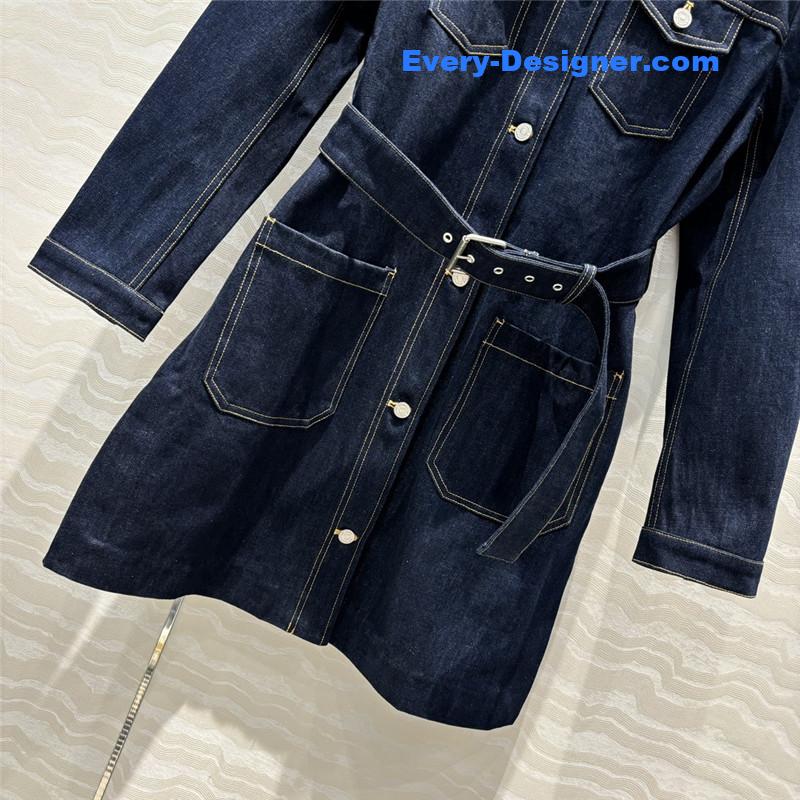 D10r denim jacket trench coat replica d&g clothing