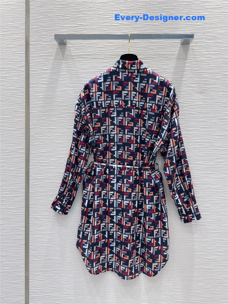 F**di nautical series shirt dress replica clothing sites