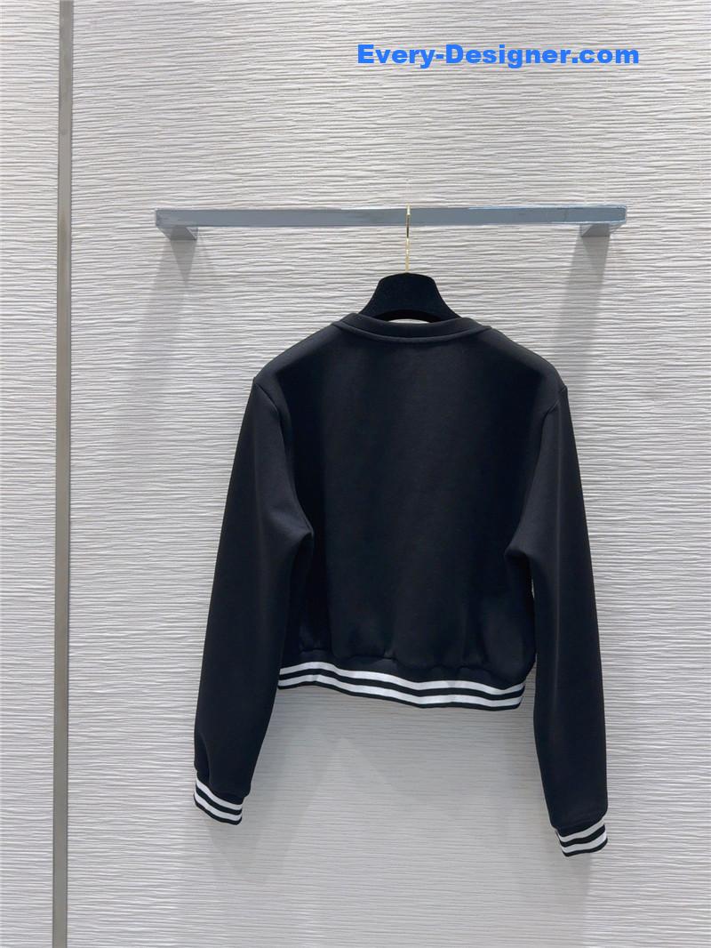 Pra*a crew neck sweatshirt suit replica d&g clothing