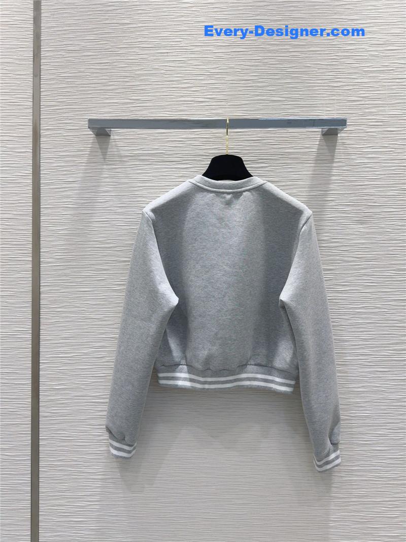 Pra*a crew neck sweatshirt suit replica d&g clothing
