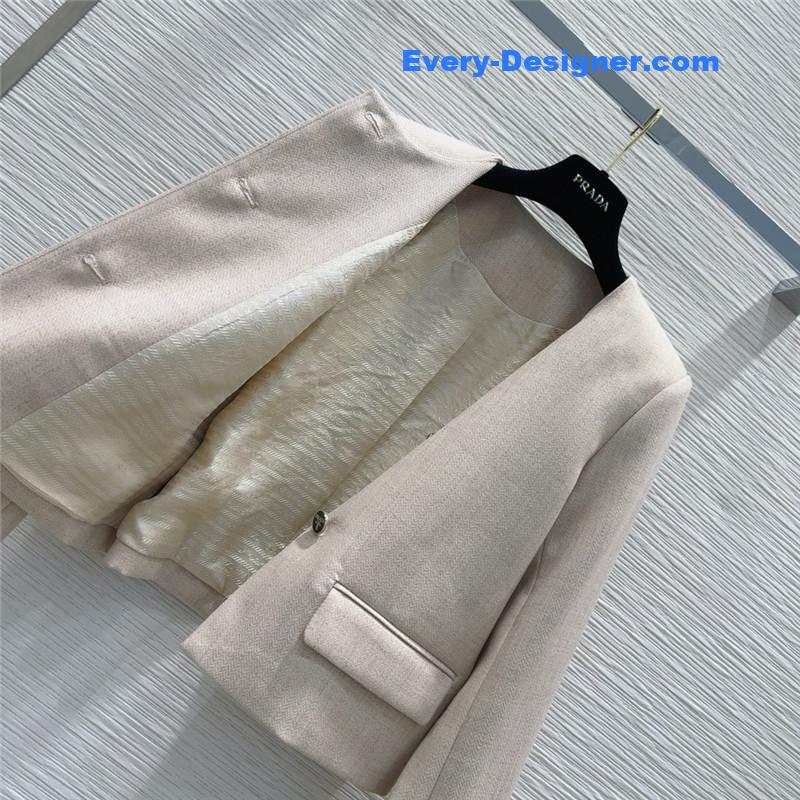 Pra*a classic logo suit replica clothing sites