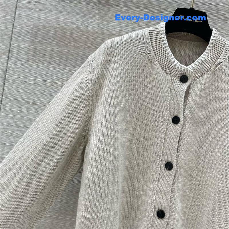 L0r0 P1ana cashmere embroidery cardigan jacket replicas clothes
