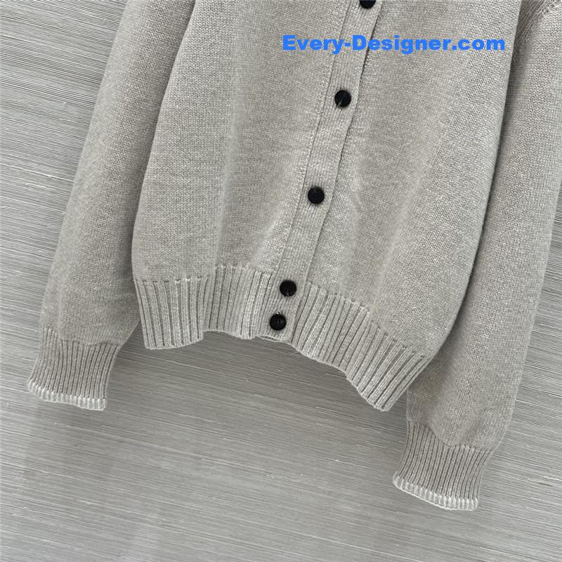 L0r0 P1ana cashmere embroidery cardigan jacket replicas clothes