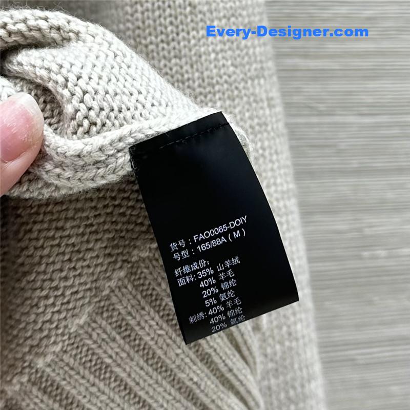 L0r0 P1ana cashmere embroidery cardigan jacket replicas clothes