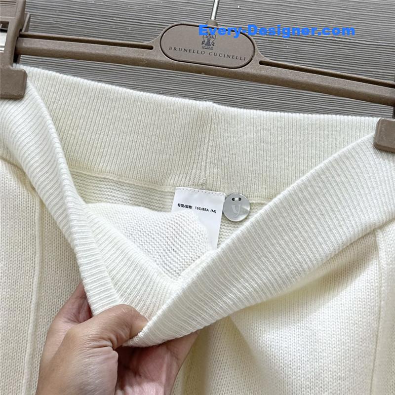 BC sequined cashmere top + pants set replicas clothes