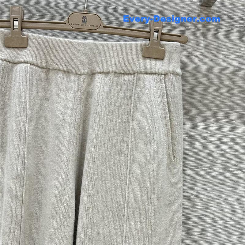 BC sequined cashmere top + pants set replicas clothes