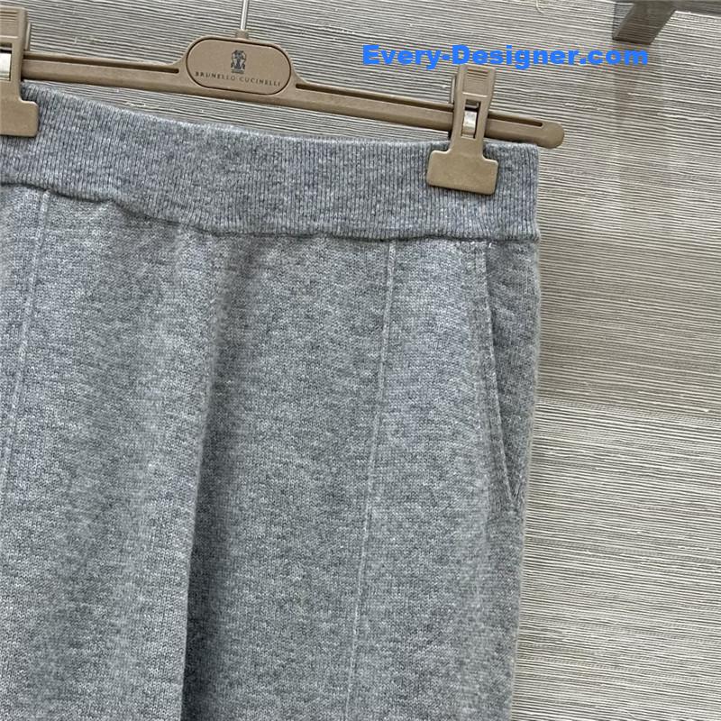 BC sequined cashmere top + pants set replicas clothes