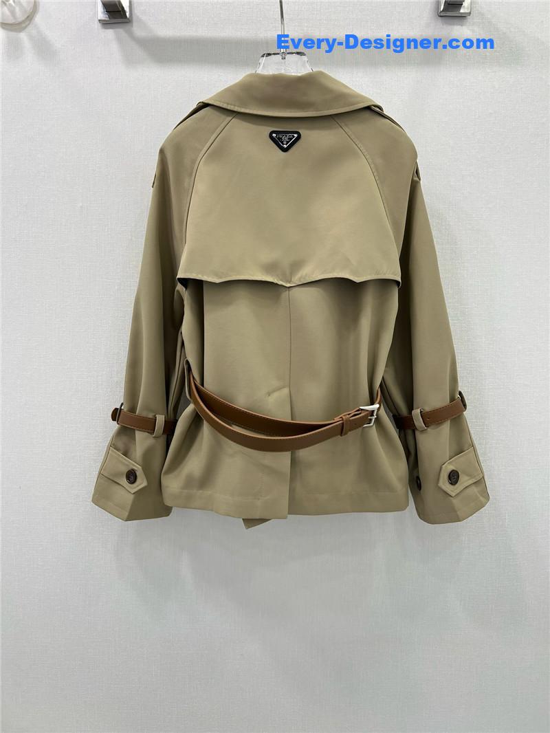 Pra*a short trench coat replica clothing sites