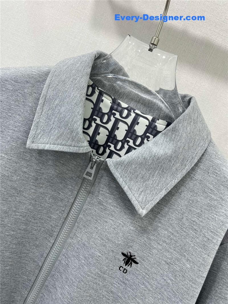 D10r hooded zipper jacket + wide-leg trousers set replica clothes